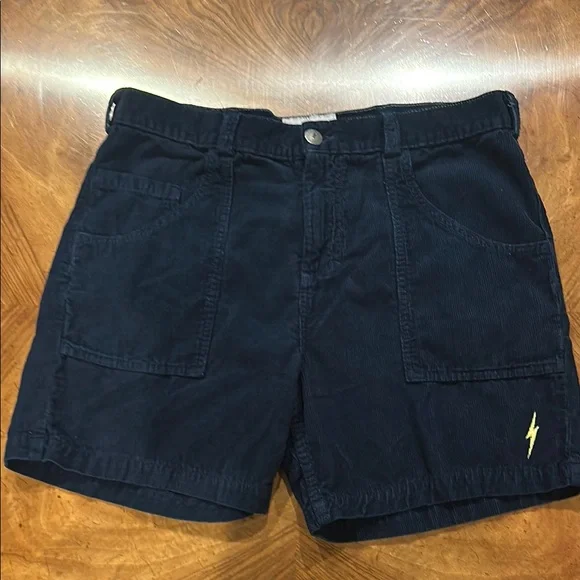 Lightning⚡️Bolt Dark Blue Cargo Shorts - Picture 1 of 11